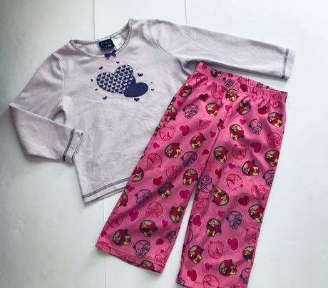 Ob/ pyžamo fleecové - v.3/4 roky, 104