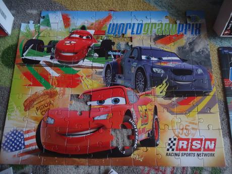 Sada puzzlí cars,