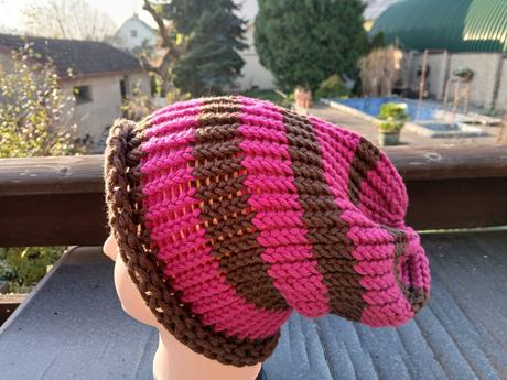 Pletené spadlé čepice (různé barvy), 36 - xxxl