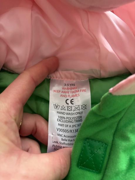 An22/ kostým peppa pig - v.3/5 let,