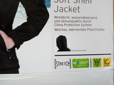 Bunda softshell, tchibo,42