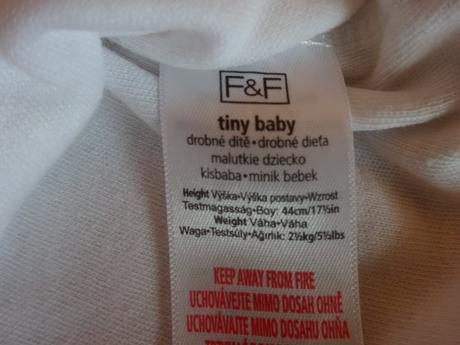 2x body s kr. r. bílé pro nejmenší, vel. 50, f&f,50