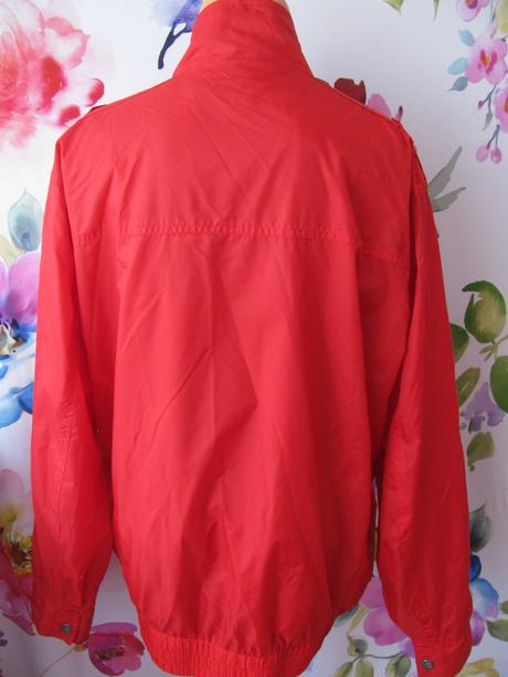 Červená bunda, větrovka exe jns, xxl