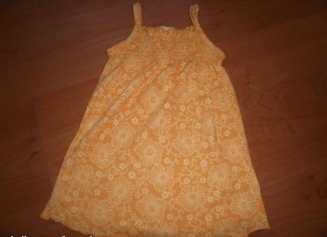 Letní šatky vel. 6-9m, h&m,74