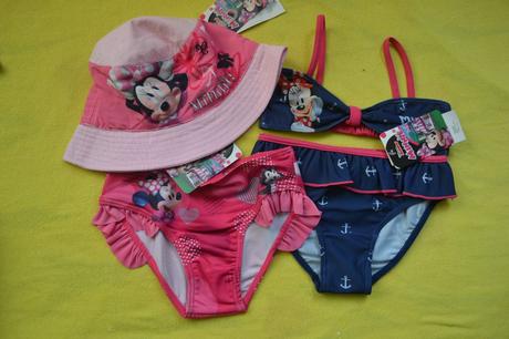 2x plavky v.116,klobouk, disney,116