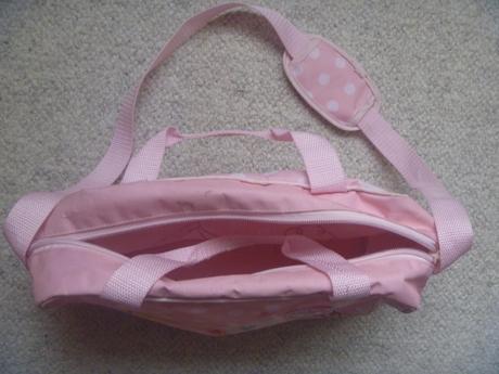 Růžová taška baby annabell, 