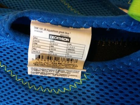 Boty do vody, vel. 34/35, decathlon,34