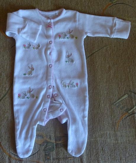 2x overal bílý pro nejmenší, vel. 50, next,50