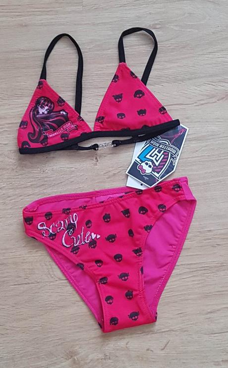 Dvoudílné plavky monster high, 116 / 128