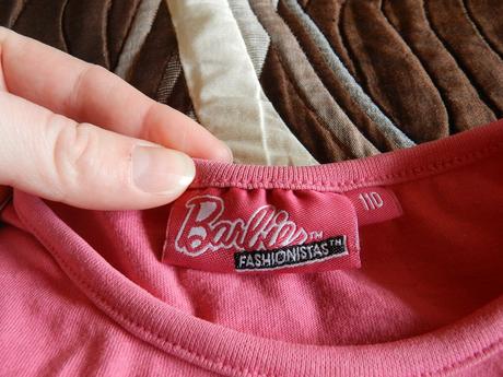 Triko dlouhý rukáv barbie, barbie,110