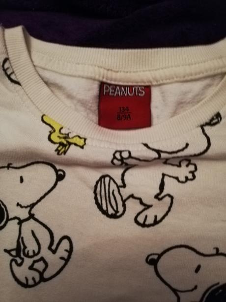 Mikina s pejskem snoopy, vel. 134., 134