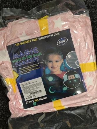 Svítící magická deka,