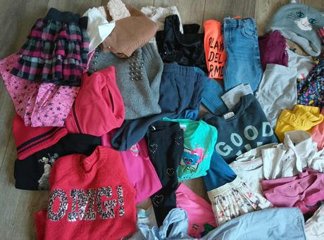 Oblečení holka vel.134, 122–134