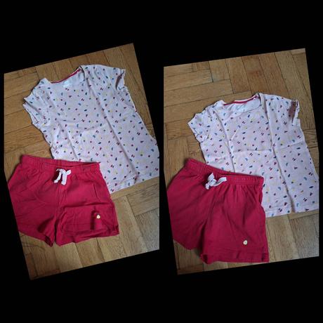 Pyžamo letní pyžamo vel. 122 /128 a 134 / 140, pepperts,128