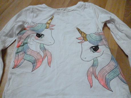 Triko jednorožec vel. 2-4 h-m, h&m,98