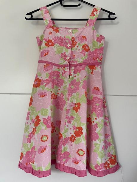 Šaty s kvítky a mašličkou, girl2girl,116