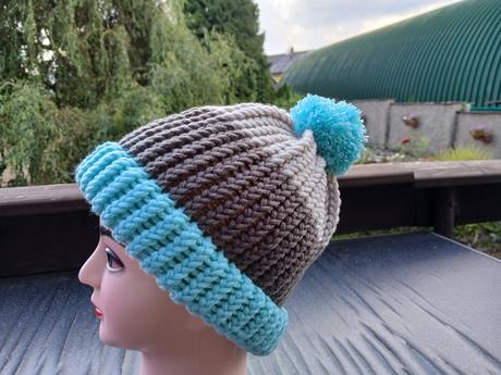 Pletený kulich dvojitý lem (různé barvy), 34 - xxxl