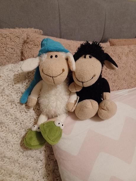 2krát plyšová ovečka nici, 