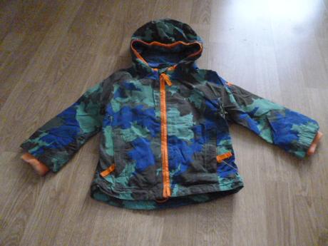 Maskáčová bunda vel. 1,5-3 roky, 92