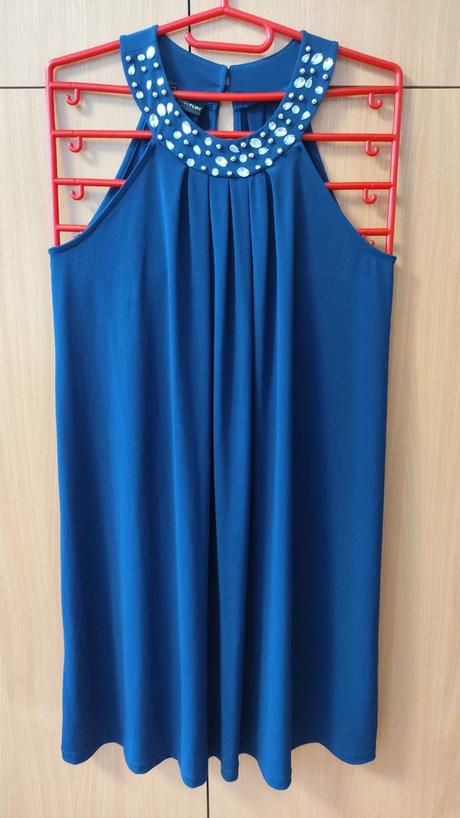 Šatičky tmavě modré, 38