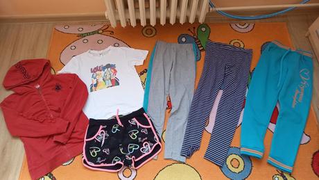 Balík dívčího oblečení vel. 140 - 146, 140–152