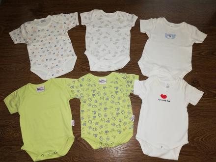 Body s krátkým rukávem, 50–62