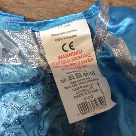 Kostým ,,princezna" v. 5/7 let,