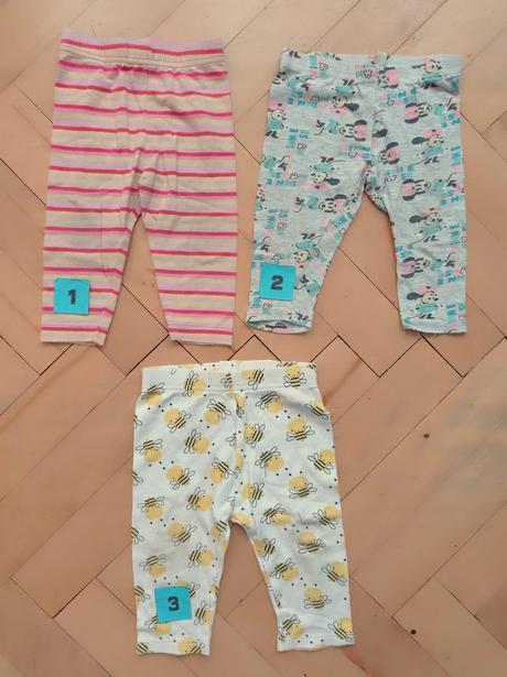 Legíny 68 - minnie, včelka, f&f,68