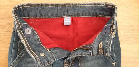 Zateplené kalhoty/džíny vel. 116, dopodopo,116