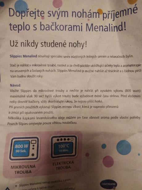 Hřejivé bačkory plněné lněnými semínkami, 