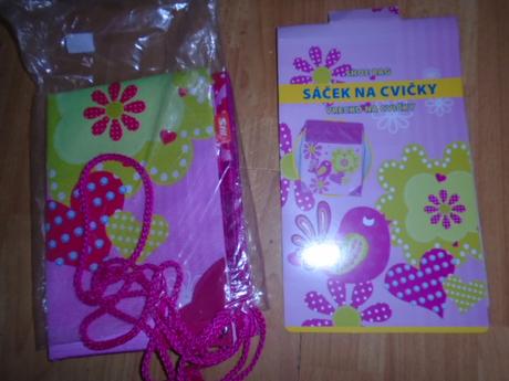 Sáček pytlík  batoh na boty cvičky ptáček, 