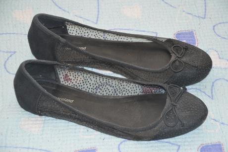 39 černé vzdušné balerínky, graceland,39