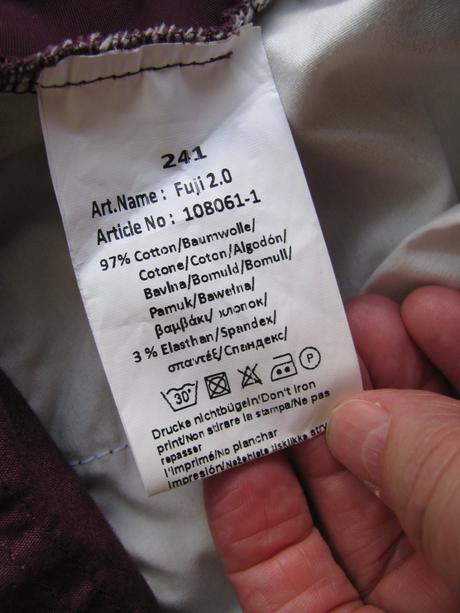 Dámské, dívčí strečové 3/4 capri kalhoty, 40