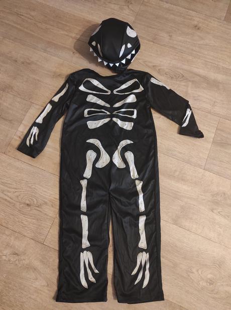 Karnevalový kostým kostra dinosaura vel. 6 - 7 let, 