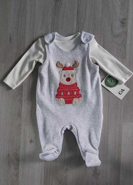 Semišové dupačky se sobem a body, 50 / 56 / 62