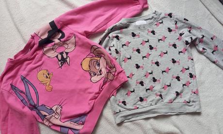 Mikiny vel. 134 - 140, zn. reserved (s pejsky), uv, reserved,134