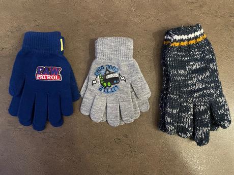 Chlapecké pletené rukavice 5-8 let, 122