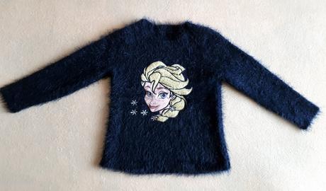 Dětský svetr, svetřík, frozen, elsa, 122/128, c&a, c&a,122