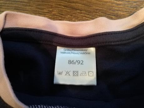 Tričko s dlouhým rukávem, 86