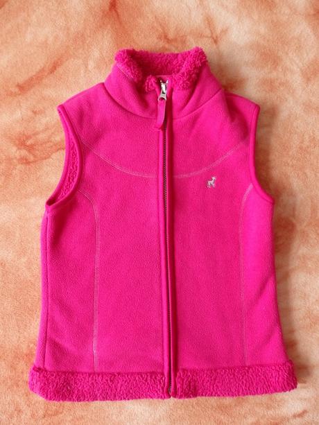 Flísová teplá vesta, old navy,128