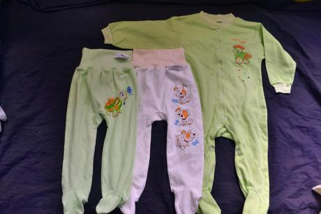 2x polodupačky a 1x overal, v.80,bavlna, 80