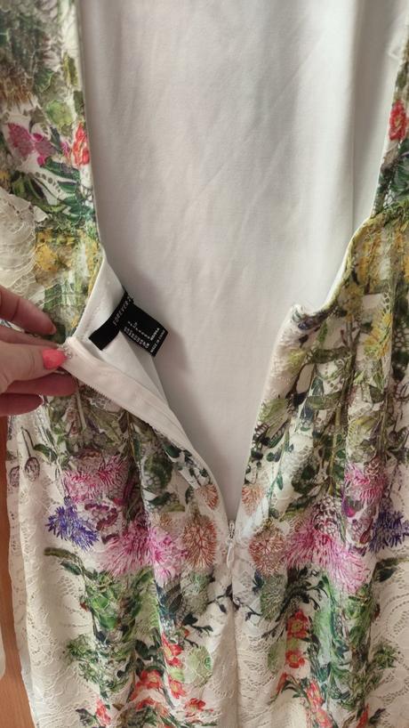 Krajkové šaty forever 21, s