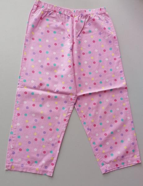 Pyžamové kalhoty s puntíky vel 104 - 110, george,104