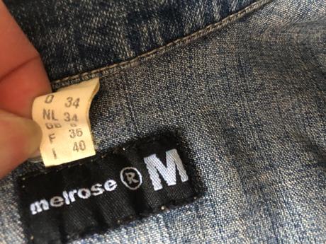 Melrose dzinova vesta 34, 34