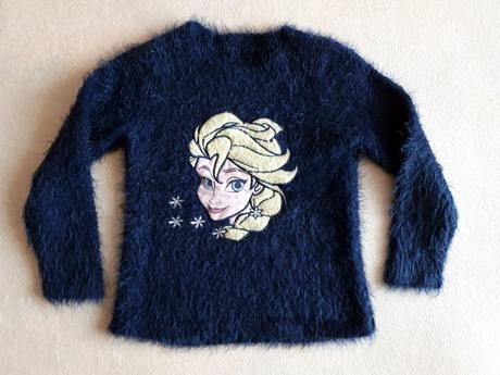 Dětský svetr, svetřík, frozen, elsa, 122/128, c&a, c&a,122
