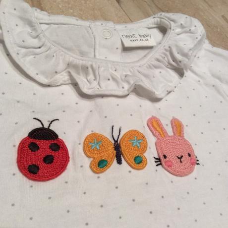 Bavlněné tričko se zvířátky zn. next, next,68