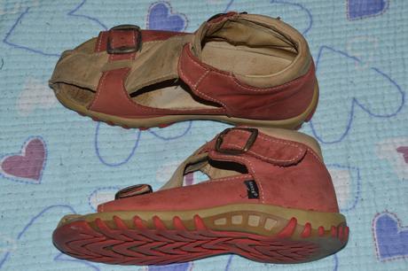 Kožené zdravotní sandálky santé, santé,29