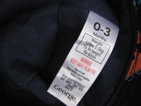 Plátěný letní klobouček s dinosaury-vel.0-3 měs., george,62