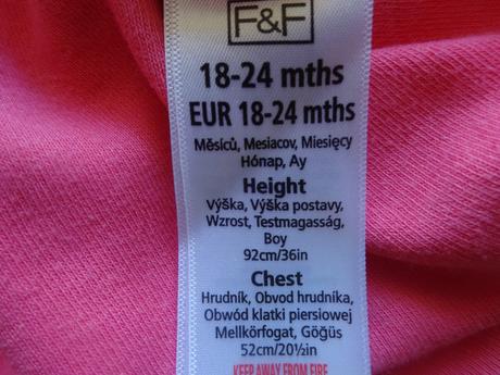 Triko dl.r. s obrázkem, vel. 92, f&f,92