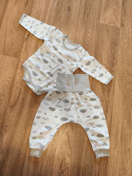 Kojenecká souprava s mráčky unisex, esito,68